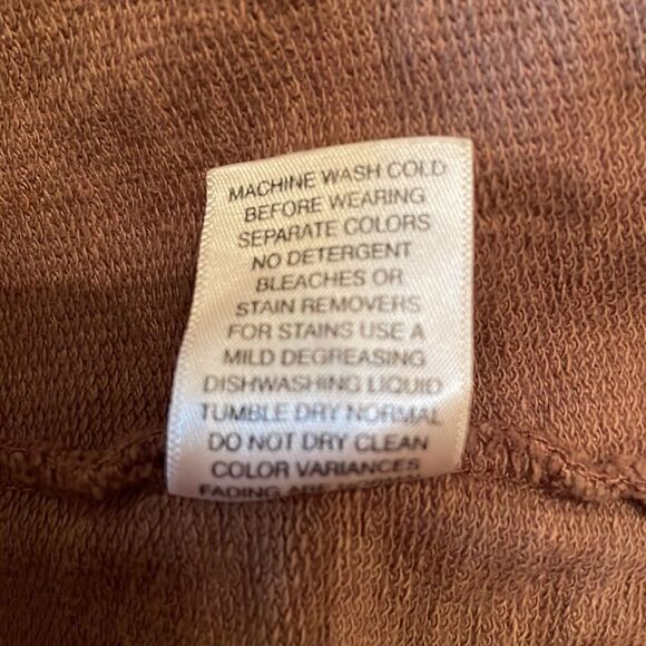 Fresh Produce Brown Button Front Jacket - M - Picture 7 of 8